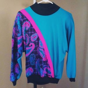 3/$20 RETRO PAISLEY PATTERN SWEATER